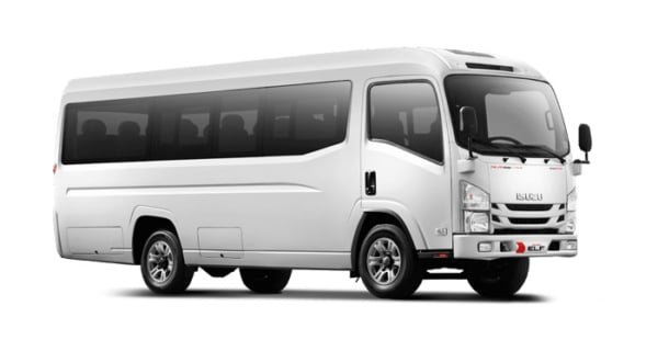 Isuzu ELF Long Giga - Bali Bus Hire